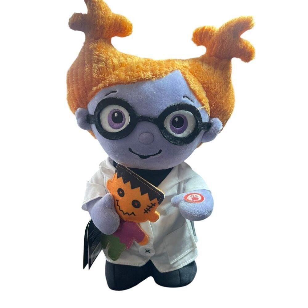Hallmark Maddie the Mad Scientist Plush Singing & Dancing Plush Doll 10"